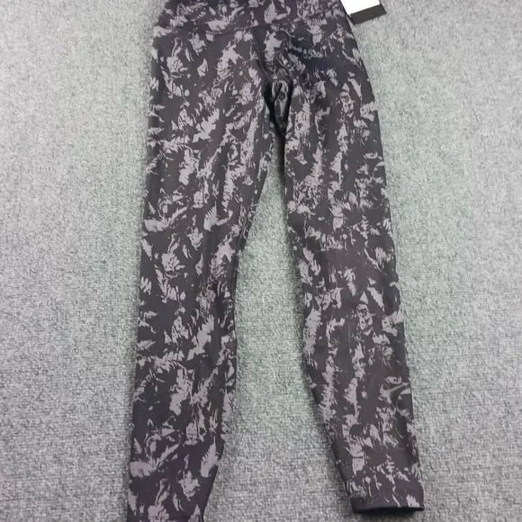 Nike Women's Nike Dri-Fit 7/8 Black/Grey Patterned Leggings - Picture 3 of 5